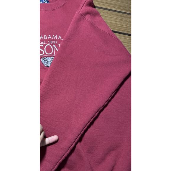 Vintage University of Alabama Sweatshirt Men's Medium 90's Embroidery - Picture 6 of 8